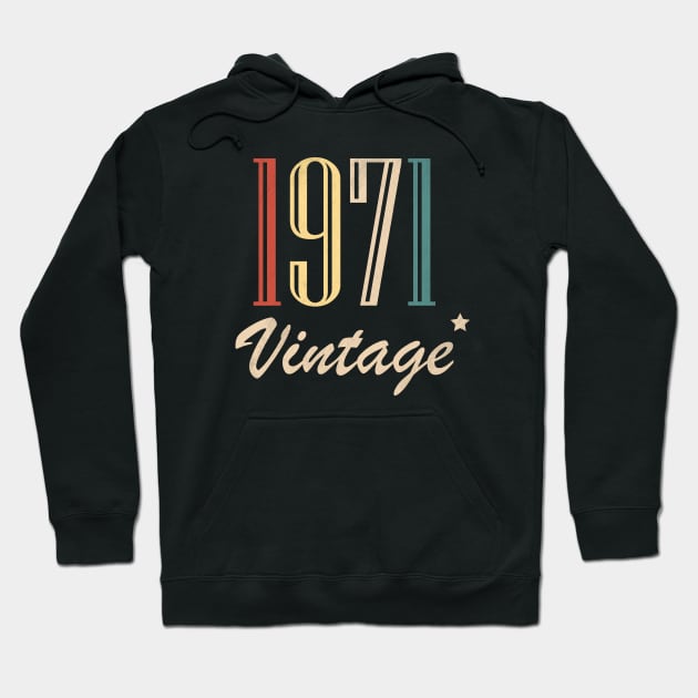 Vintage 1971 Hoodie by BizZo